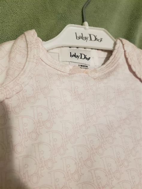 christian dior newborn clothes|dior shirt 12 month old.